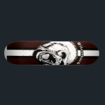 Silverback Skateboard Deck<br><div class="desc">The Silverback gorilla skateboard is an aggressive look from OnusDesigns. The simulated cherry wood background accentuates the overall design.</div>