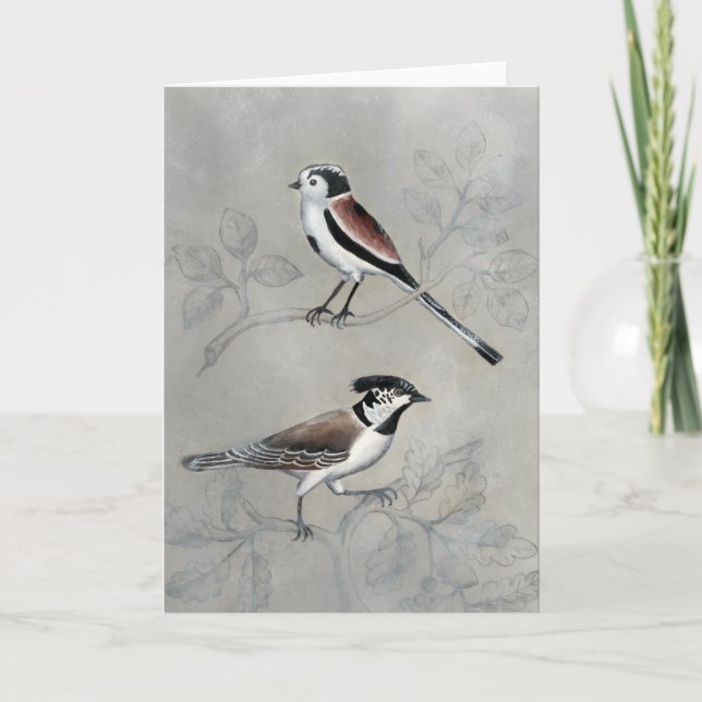 Silvered Aviary | A Pair Card (Front)