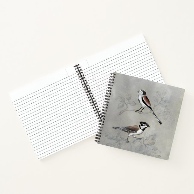 Silvered Aviary | A Pair Notebook (Inside)