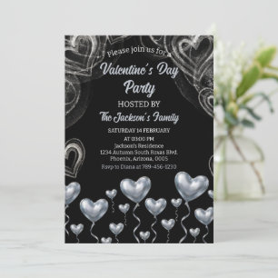 SilverHearts Valentine's Day Party Invitation