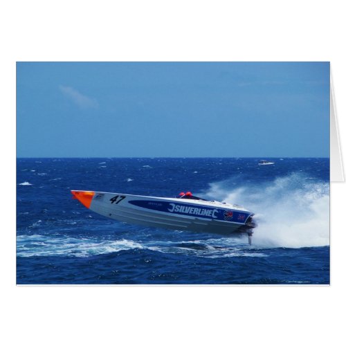 Silverline sponsored powerboat