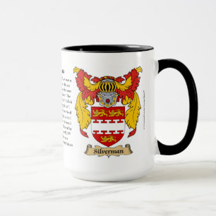 Silverman Family Coat of Arms Mug