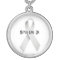 silverribbon necklace
