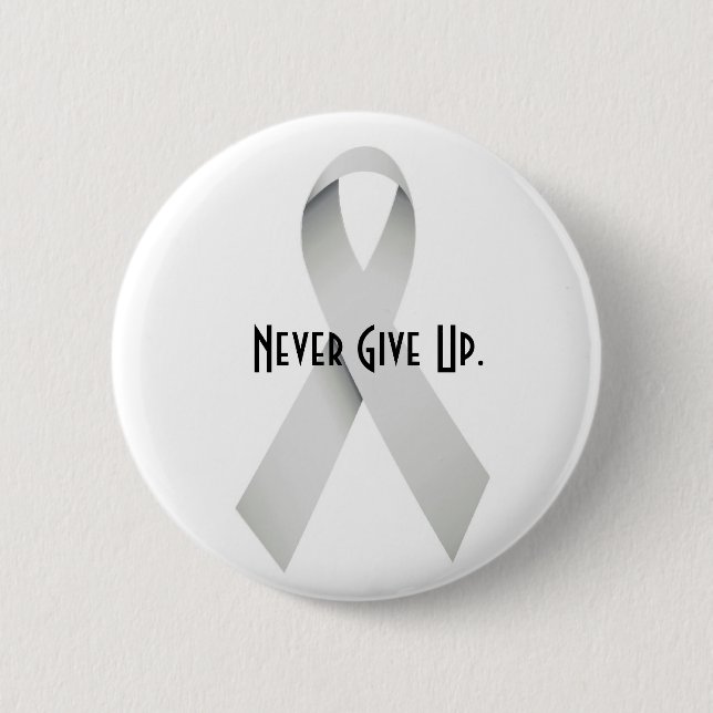 Silverribbons Pinback Button (Front)