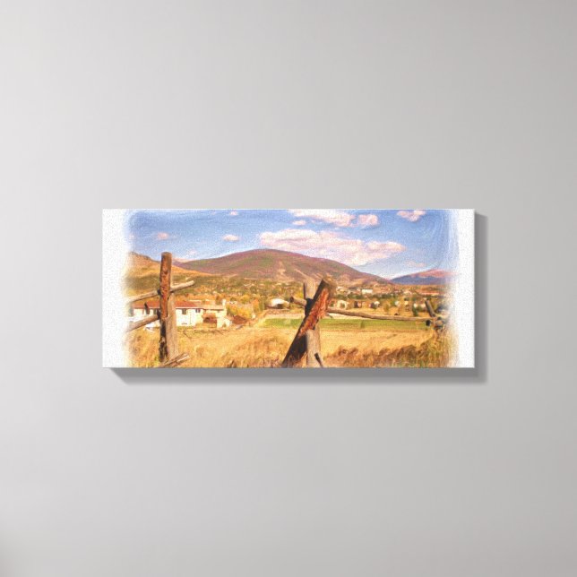 Silverthorne Colorado canvas wrap Print (Front)
