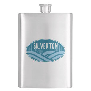 Silverton Colorado Outdoors Flask