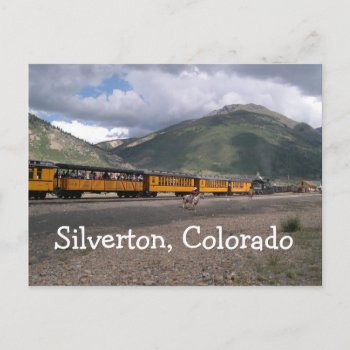 Silverton  Colorado Postcard by bluerabbit at Zazzle