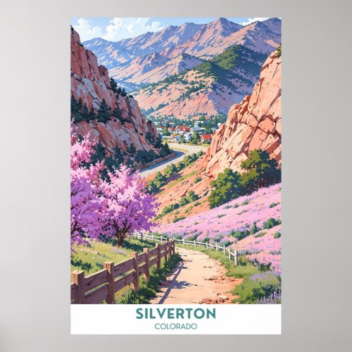 Silverton_ Scenic Drive_ Colorado Poster