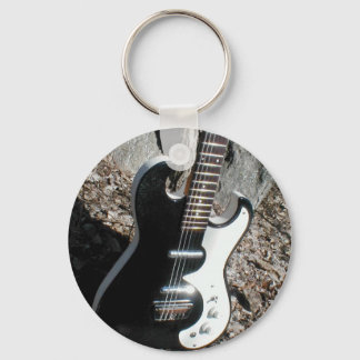 Silvertone 1449 Rare Guitar Keychain