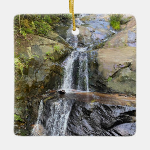 Silvervale Falls Serenity Ceramic Ornament