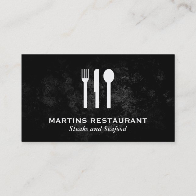Silverware Business Card (Front)