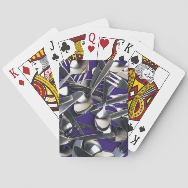 Silverware Poker Cards (Back)