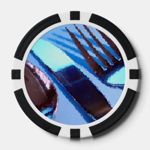 Silverware Poker Chips