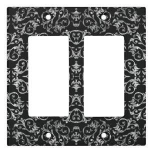 Silvery Mother Of Pearl Pattern   Light Switch Cover