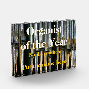 Silvery Organist of the Year Award