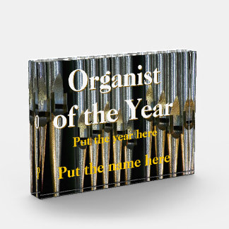 Silvery Organist of the Year Award