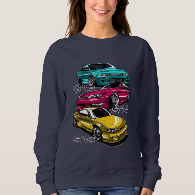 SILVIA "S" CHASSIS EVOLUTION SWEATSHIRT (Front)
