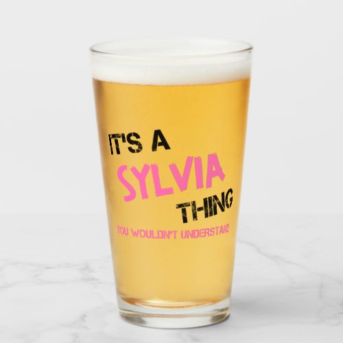 Silvia thing you wouldnt understand name glass