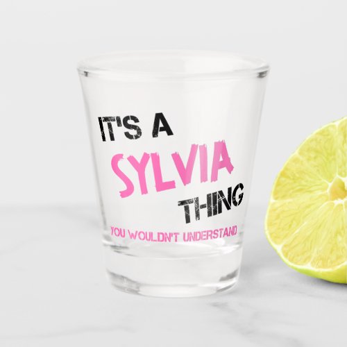 Silvia thing you wouldnt understand name shot glass