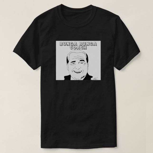 Silvio Berlusconi T-Shirt (Design Front)
