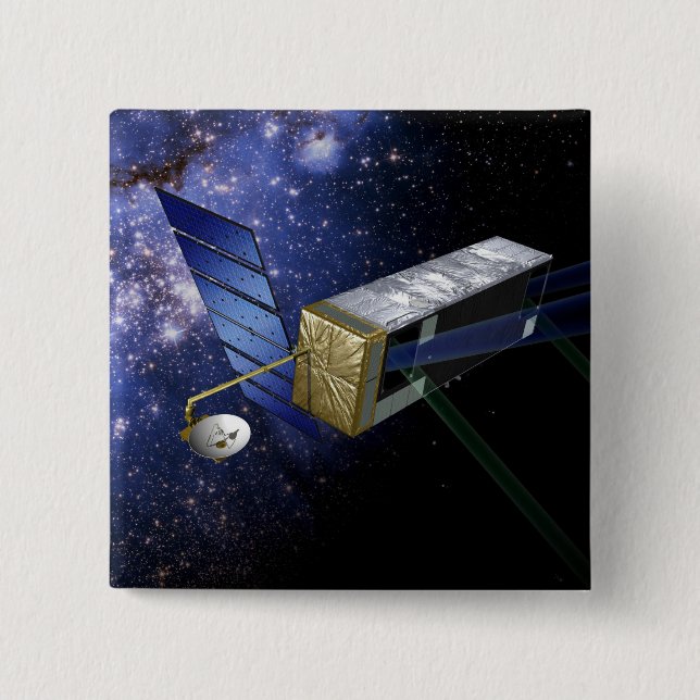 SIM PlanetQuest Pinback Button (Front)