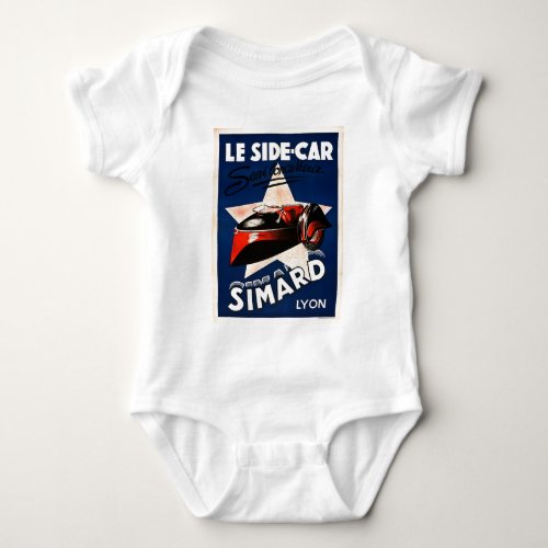 Simard _ Le Side Car Baby Bodysuit