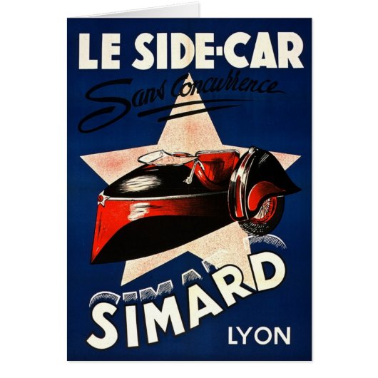 Simard - Le Side Car Cards (Front)