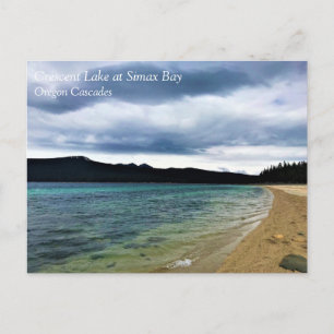 Simax Bay at Crescent Lake, Oregon Postcard