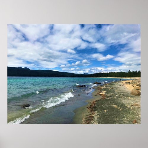 Simax Bay at Crescent Lake Oregon Poster