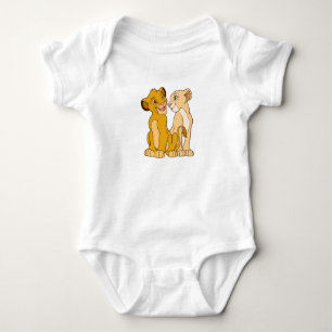 Simba and Nala Disney Baby Bodysuit