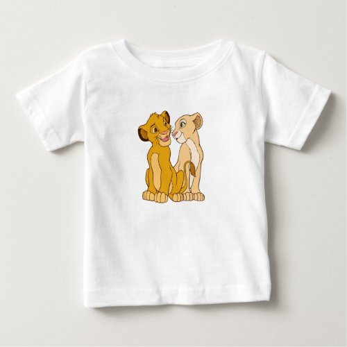 Simba and Nala Disney Baby T_Shirt