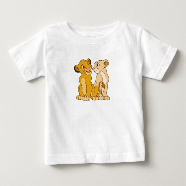 Simba and Nala Disney Baby T-Shirt (Front)