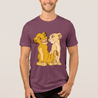 Simba and Nala Disney Tri-Blend Shirt