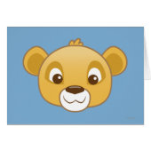Simba Emoji (Front Horizontal)