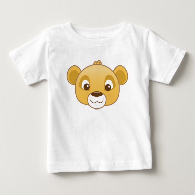 Simba Emoji 2 Baby T-Shirt (Front)
