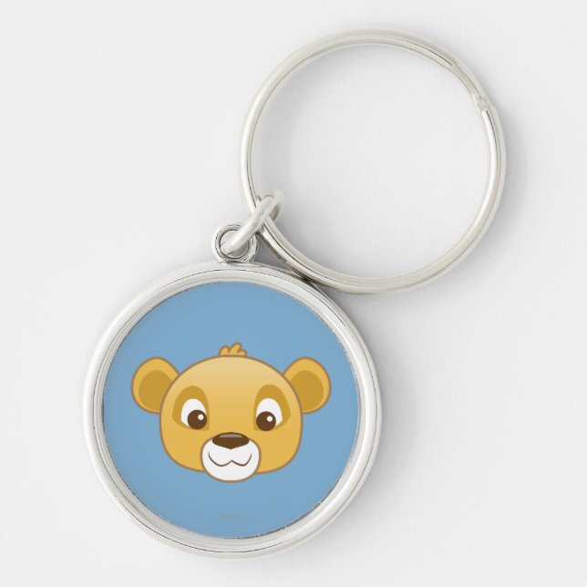 Simba Emoji Keychain (Front)