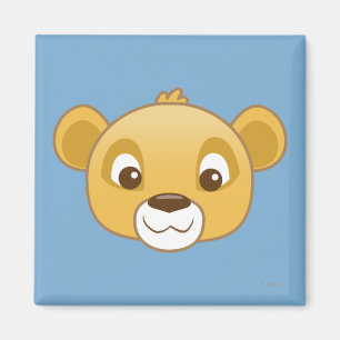 Simba Emoji Magnet
