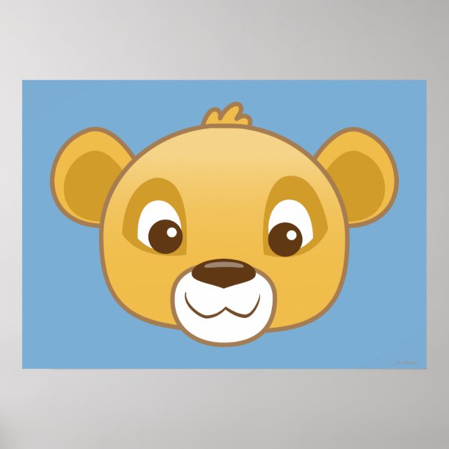 Simba Emoji Poster (Front)