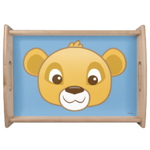 Simba Emoji Serving Tray