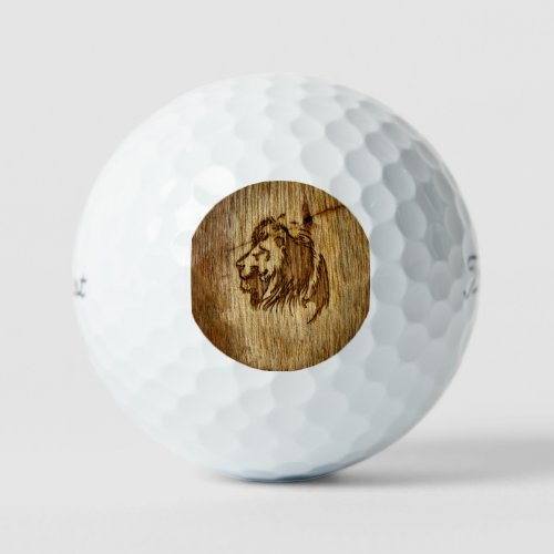 Simba Golf Balls by Daniel Duwa Artlove