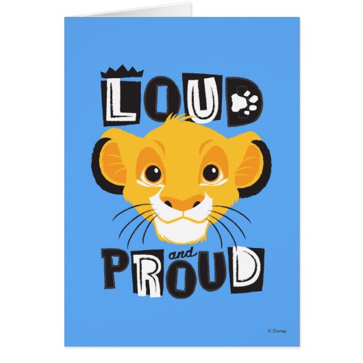 Simba | Loud And Proud Cards (Front)