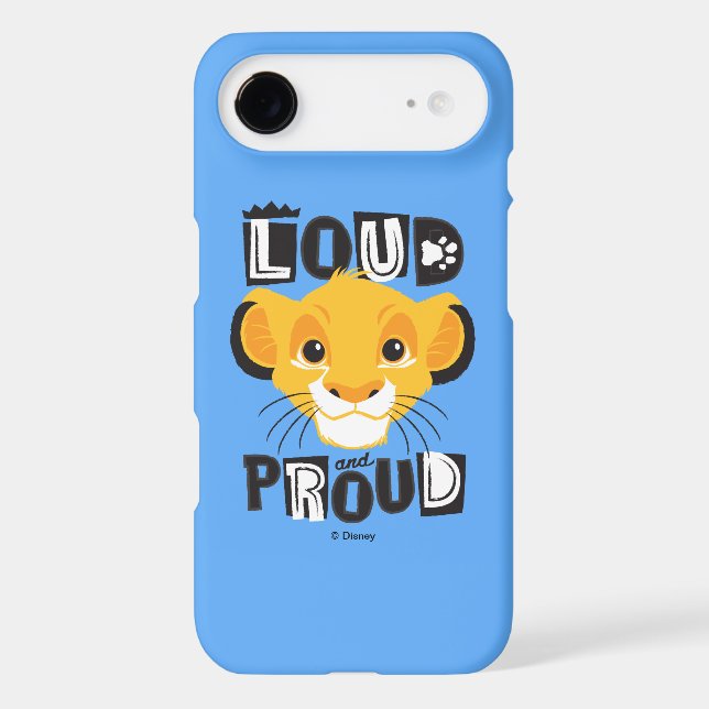 Simba | Loud And Proud Case-Mate iPhone Case (Back)