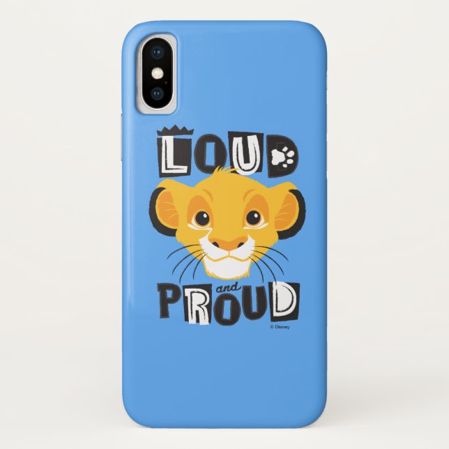 Simba | Loud And Proud Case-Mate iPhone Case (Back)