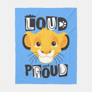 Simba | Loud And Proud Fleece Blanket