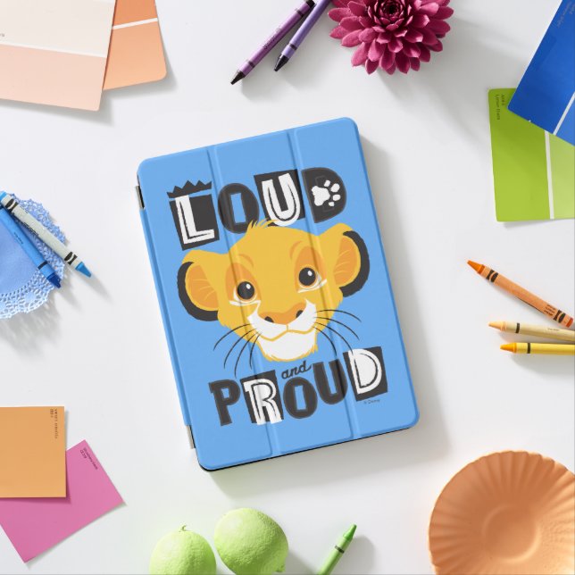 Simba | Loud And Proud iPad Air Cover (In Situ)