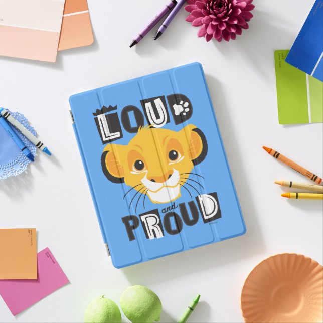 Simba | Loud And Proud iPad Smart Cover (In Situ)