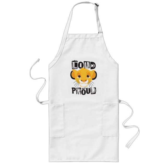 Simba | Loud And Proud Long Apron (Front)