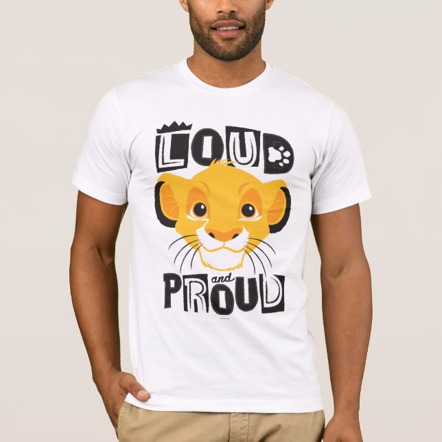 Simba | Loud And Proud T-Shirt (Front)