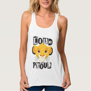 Simba   Loud And Proud Tank Top