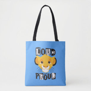 Simba Loud And Proud Tote Bag